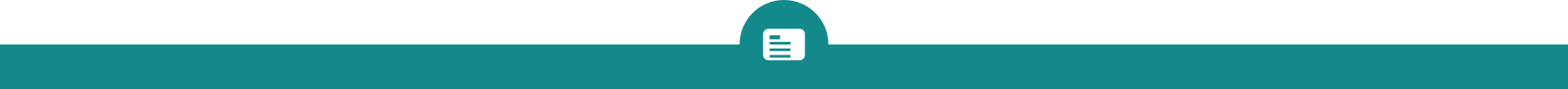 Section divider: newspaper icon on green bar
